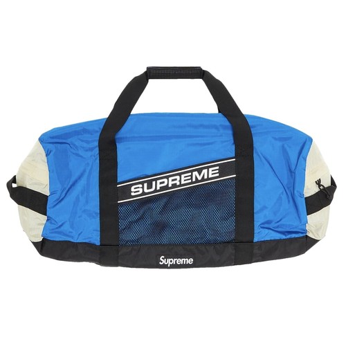 Brand New Supreme Bandana Tarp Large Duffle Bag Red SS21 | eBay