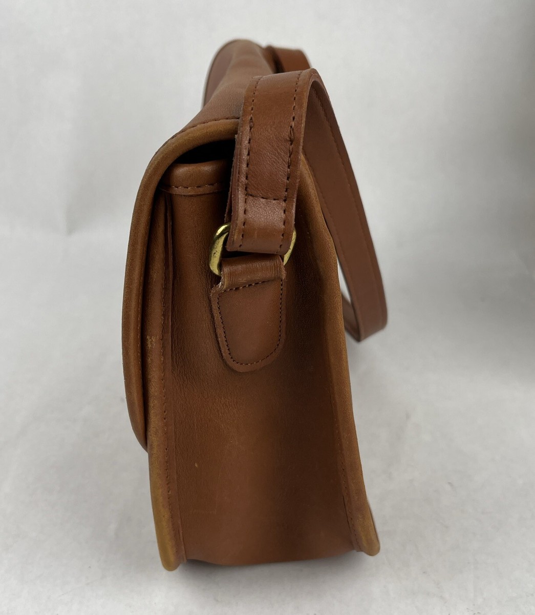 COACH Vintage City Bag Crossbody Glove Tanned Leather Handbag 9790