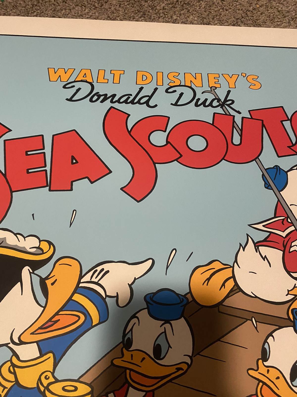 ドナルドの海洋団長」 ディズニー アニメーション・アートパズル 300