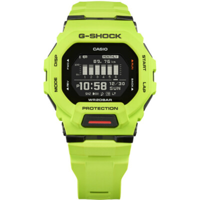 Casio G-SHOCK GBD-200-9JF G-SQUAD Yellow Training Bluetooth