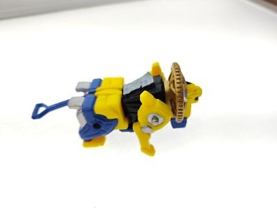 Yellow Hurricane Lion Zord Ninja Storm MMPR Power Rangers Megazord