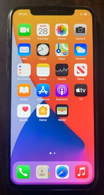 Apple IPhone X 64GB Space Gray GSM Unlocked | eBay