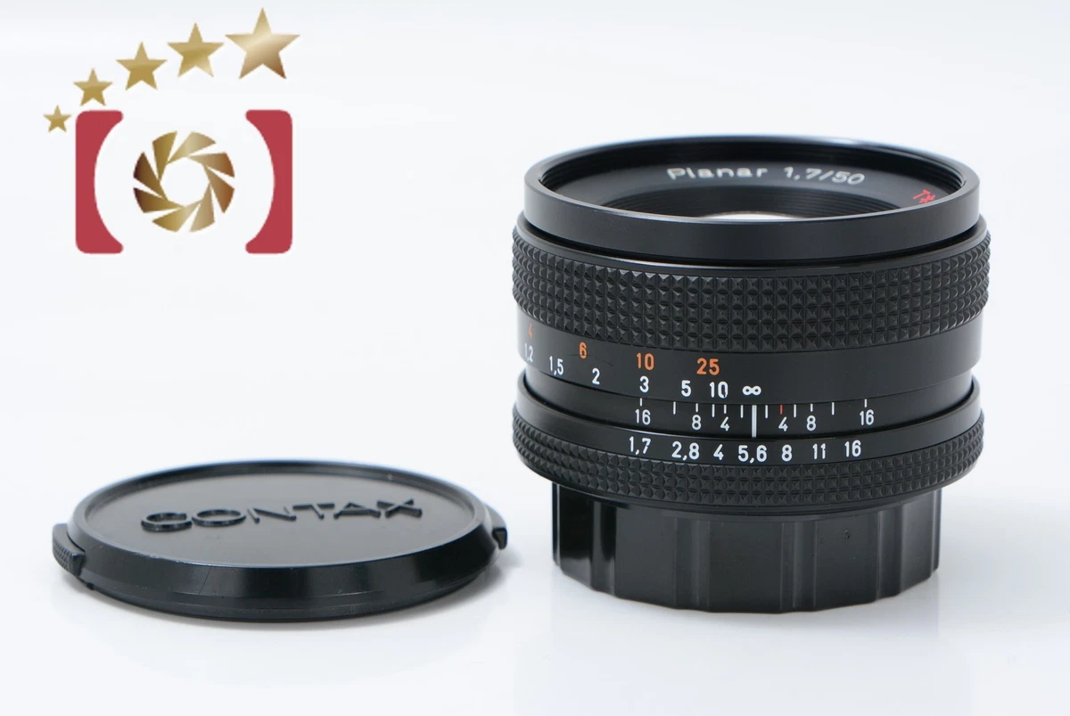 ZEISS Planar T* Camera Lenses 50mm Focal f/1.7 Maximum Aperture