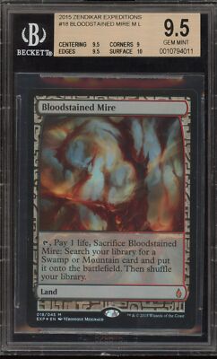 Magic the Gathering MTG Bloodstained Mire Zendikar Expeditions