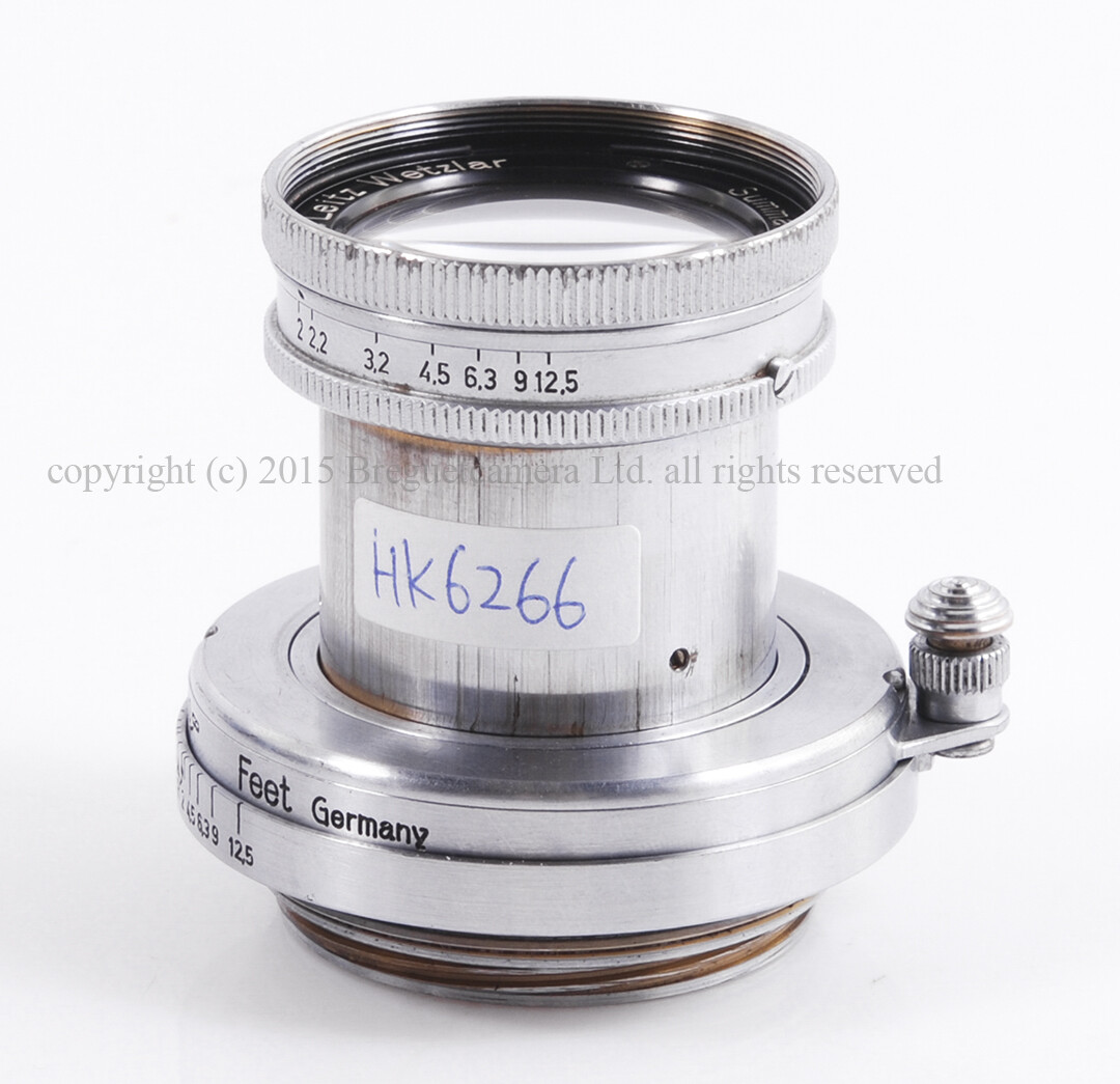 Rare Ex+ Leica Summar 5cm 50mm f/2 Tropen L39 LTM Silver M240 M9