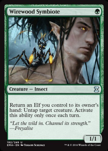 Wirewood Symbiote - Foil Eternal Masters Near Mint, English - MTG