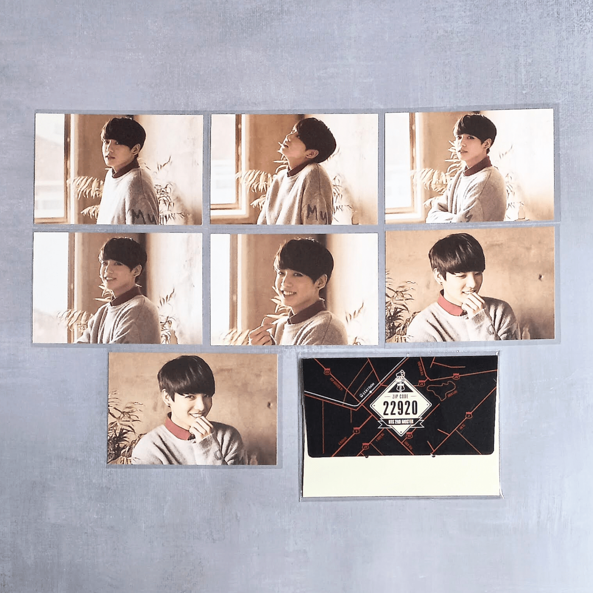 BTS 2nd Muster ZIP CODE 22920 Official Mini Photo Card - Jungkook