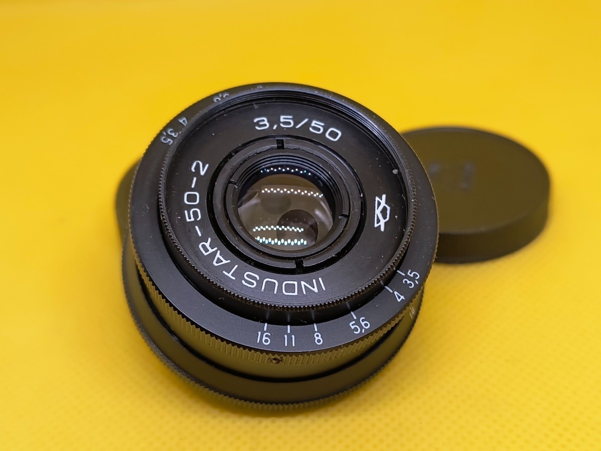 neco【フード・アダプタ付】INDUSTAR-50-2 3.5/50 neco【フード