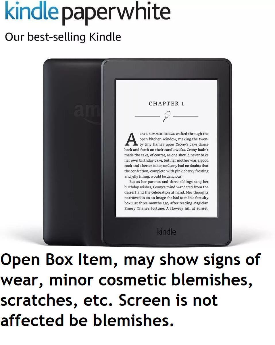 Amazon Kindle Paperwhite 7th Generation E-Book Reader 6