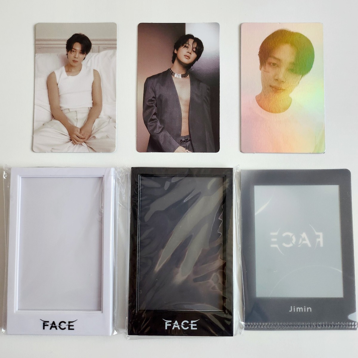BTS JIMIN FACE WEVERSE SHOP POB EARLY BIRD OFFICIAL PHOTO CARD