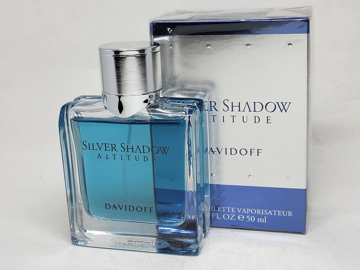 Silver Shadow Altitude Davidoff 1.7oz/50ml EDT Spray Men Sealed