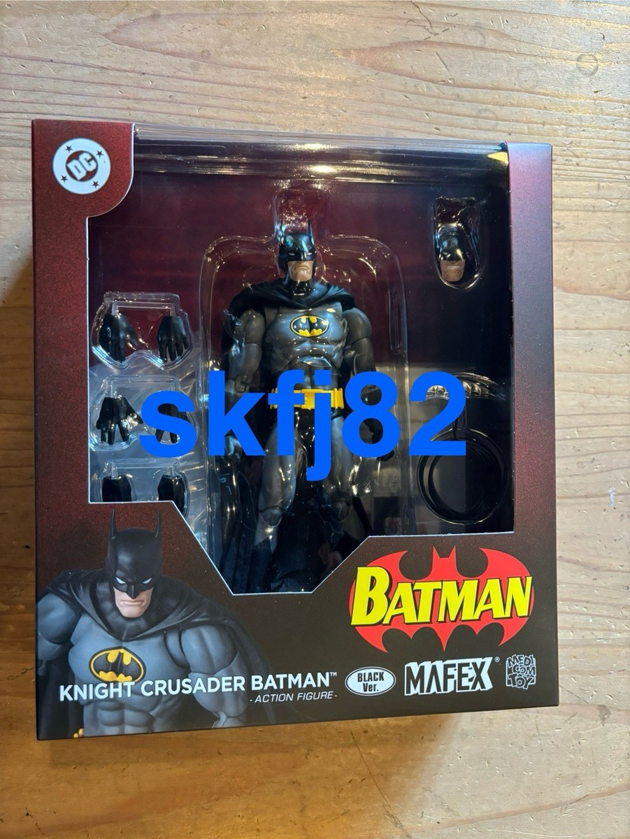 MEDICOM TOY MAFEX No.270 KNIGHT CRUSADER BATMAN BLACK Ver. Figure
