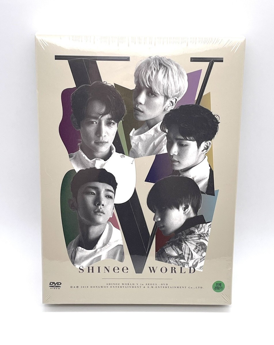 SHINee World V in Seoul DVD New sealed RARE | eBay