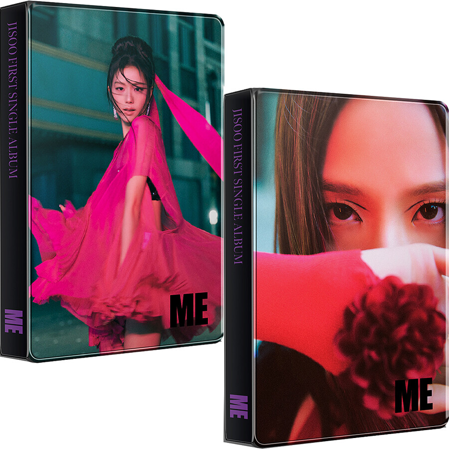BLACKPINK JISOO [ME] FIRST SINGLE ALBUM YG TAG ALBUM LP Ver/ TAG