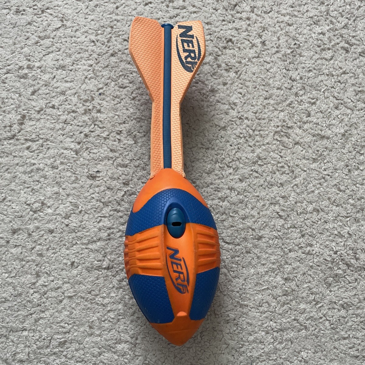 Nerf Aero Howler Vortex Football Whistle Ball 2012 Hasbro Orange