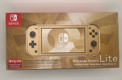 Nintendo Switch Lite: Hyrule Edition with Bonus Online and