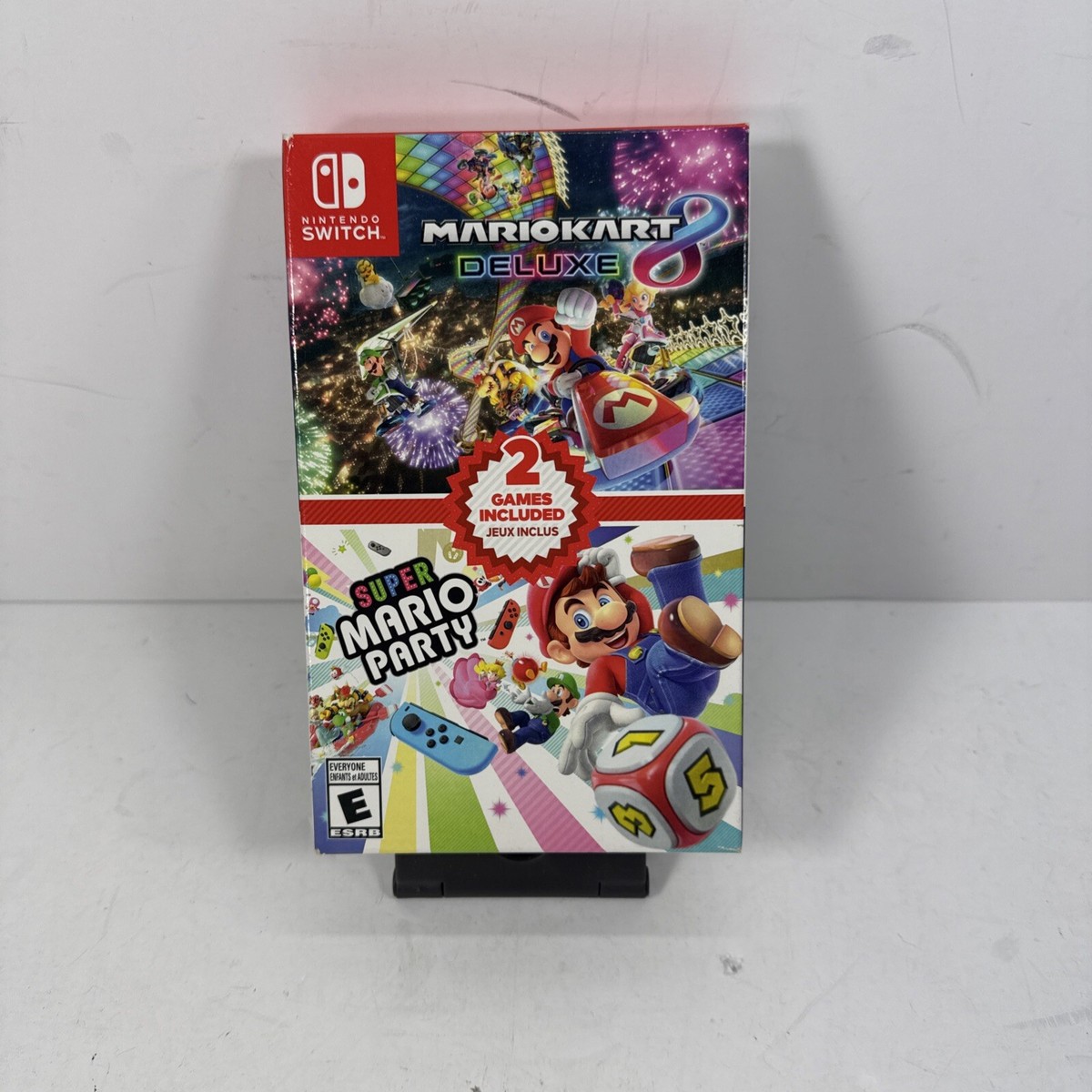 Mario Kart 8 Deluxe + Super Mario Party Nintendo Switch RARE