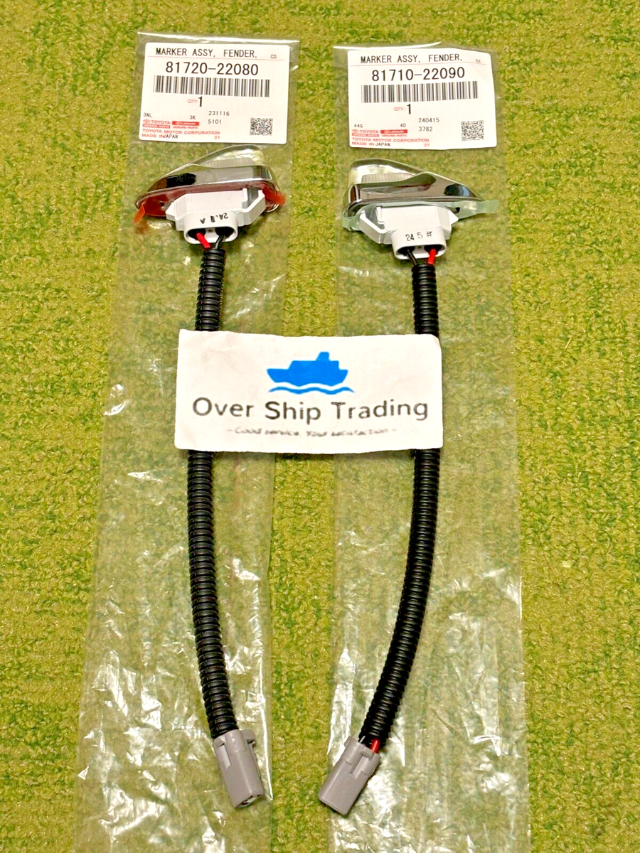 Toyota Genuine Mark II Cresta JZX100 Fender Marker Lamp Unit Left