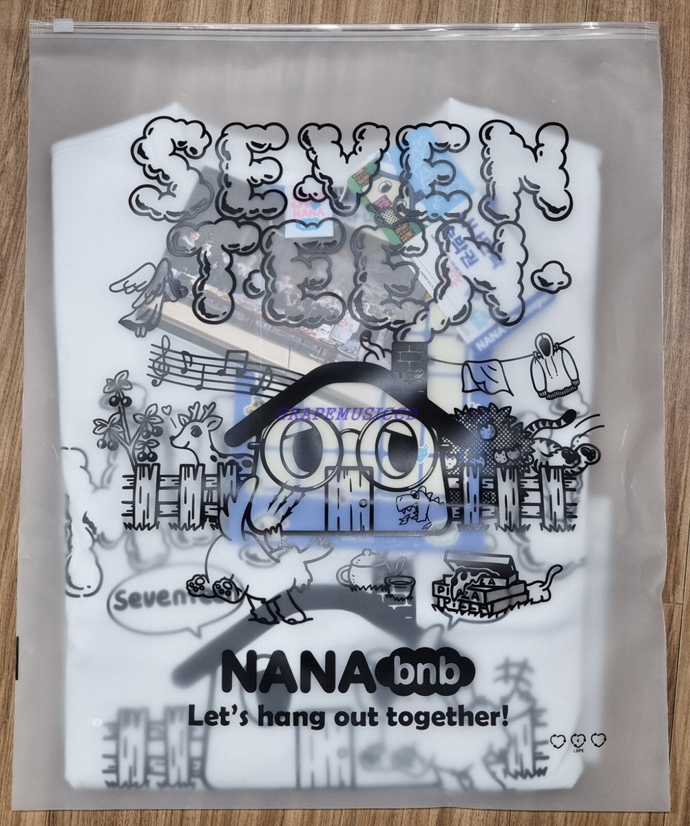 NANA bnb WITH SEVENTEEN Official GOODS MD MINGYU T-Shirt L SIZE