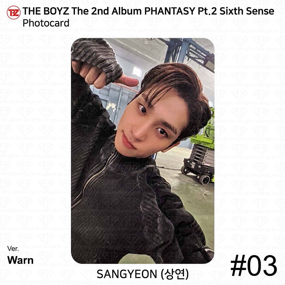 The Boyz Phantasy Pt.2 Sixth Sense Sangyeon Photocard Post Card