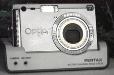 PENTAX Pentax Optio S5i 5.0MP Digital Camera - Silver for sale