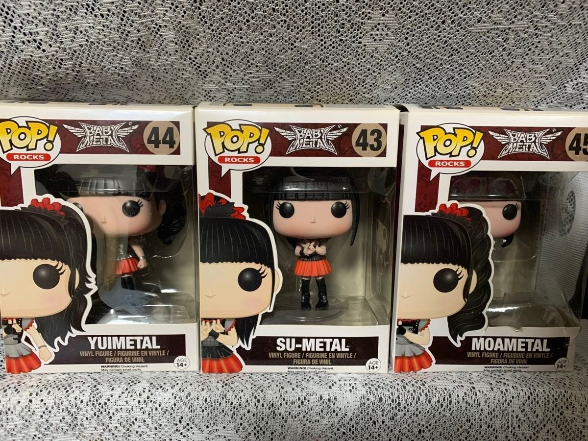 Funko POP! Rocks BABYMETAL Su-Metal, Yuimetal & Moametal Set Hot