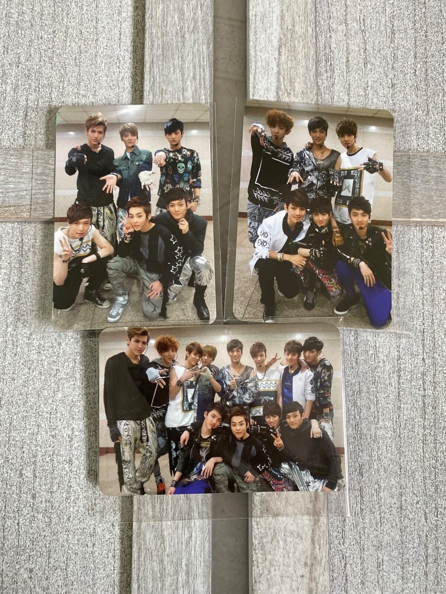 EXO 'Mama'/'Growl' OT12/6 Photocards+MISC EXODUS/Exology/Overdose