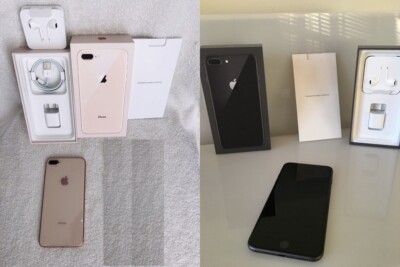 NEW iPhone 8 Plus 256GB Black UNLOCKED STRAIGHT TALK SPRINT