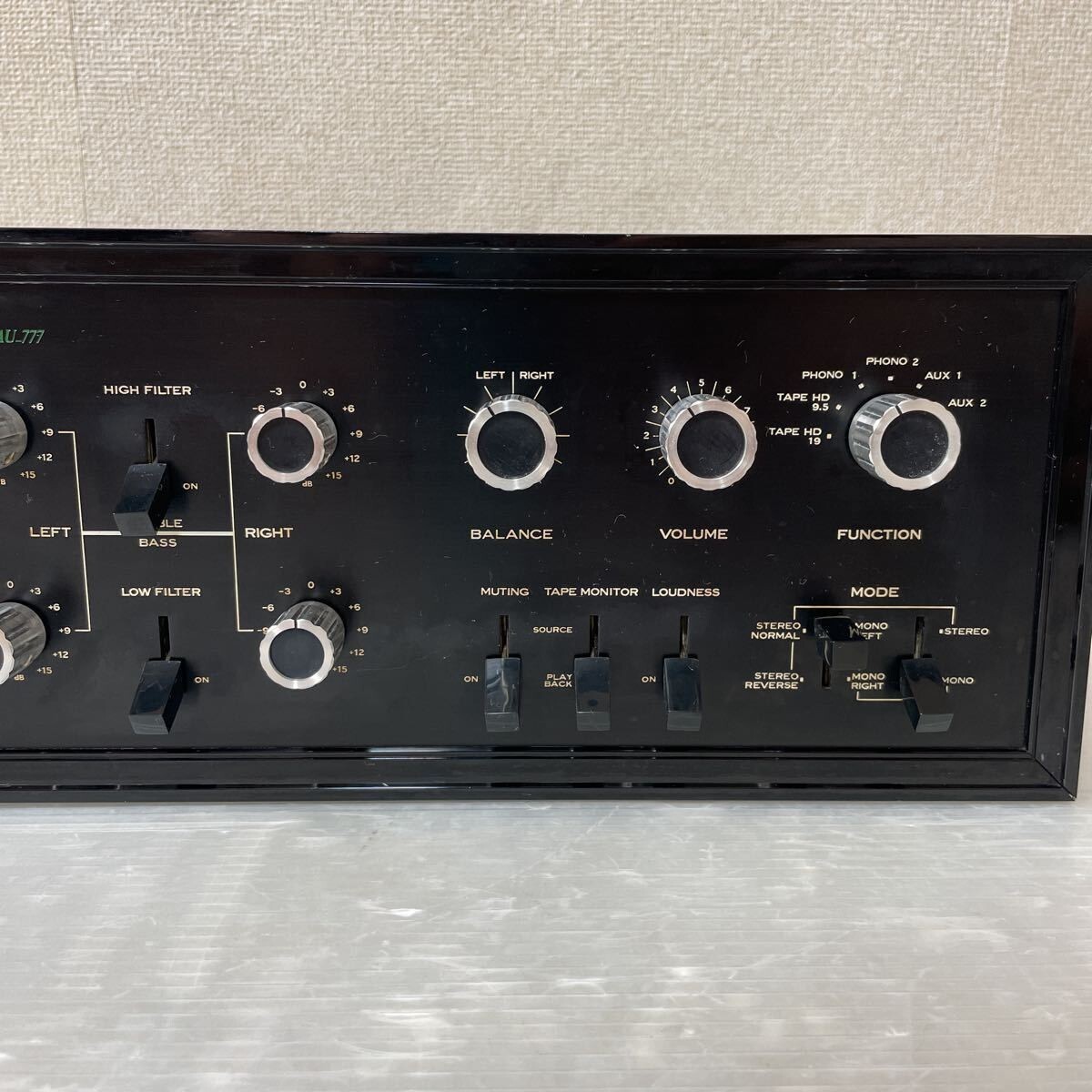 SANSUI AU-777 Stereo Integrated Amplifier | eBay