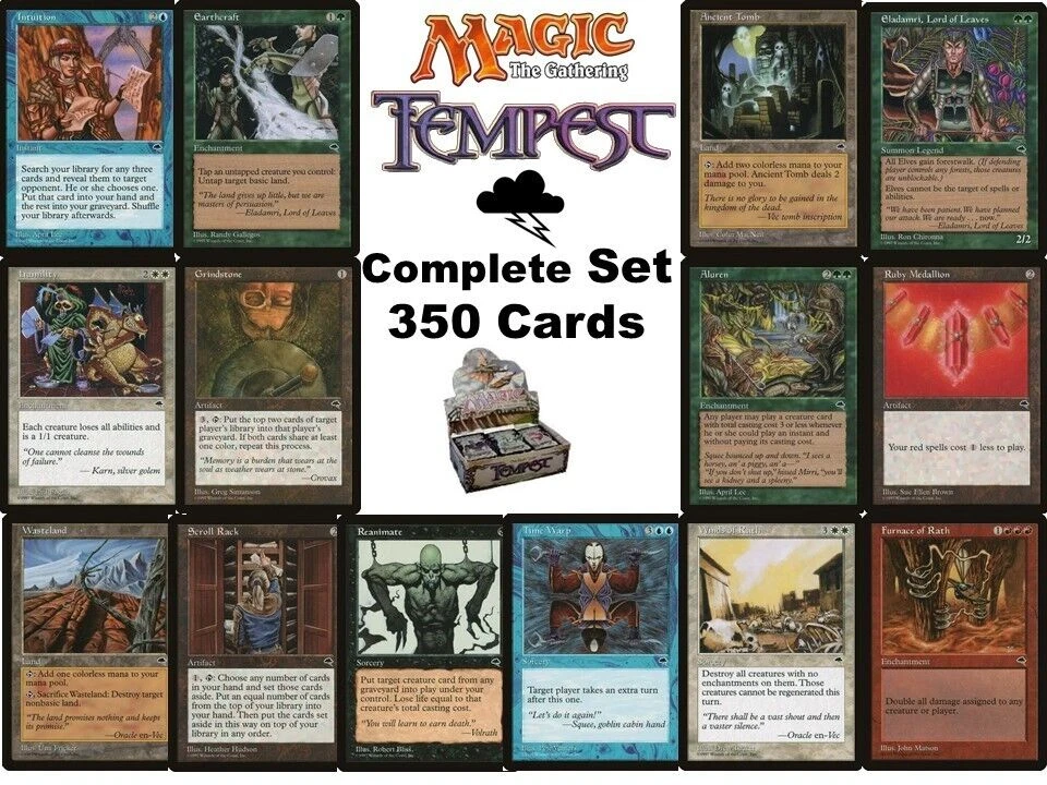 Magic: The Gathering Trading Card Games Tempest Sets for sale - eBay