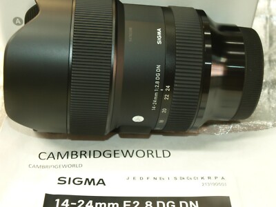 Sigma Art 14-24mm f/2.8 DG DN Wide Angle Camera Lens - Sony E