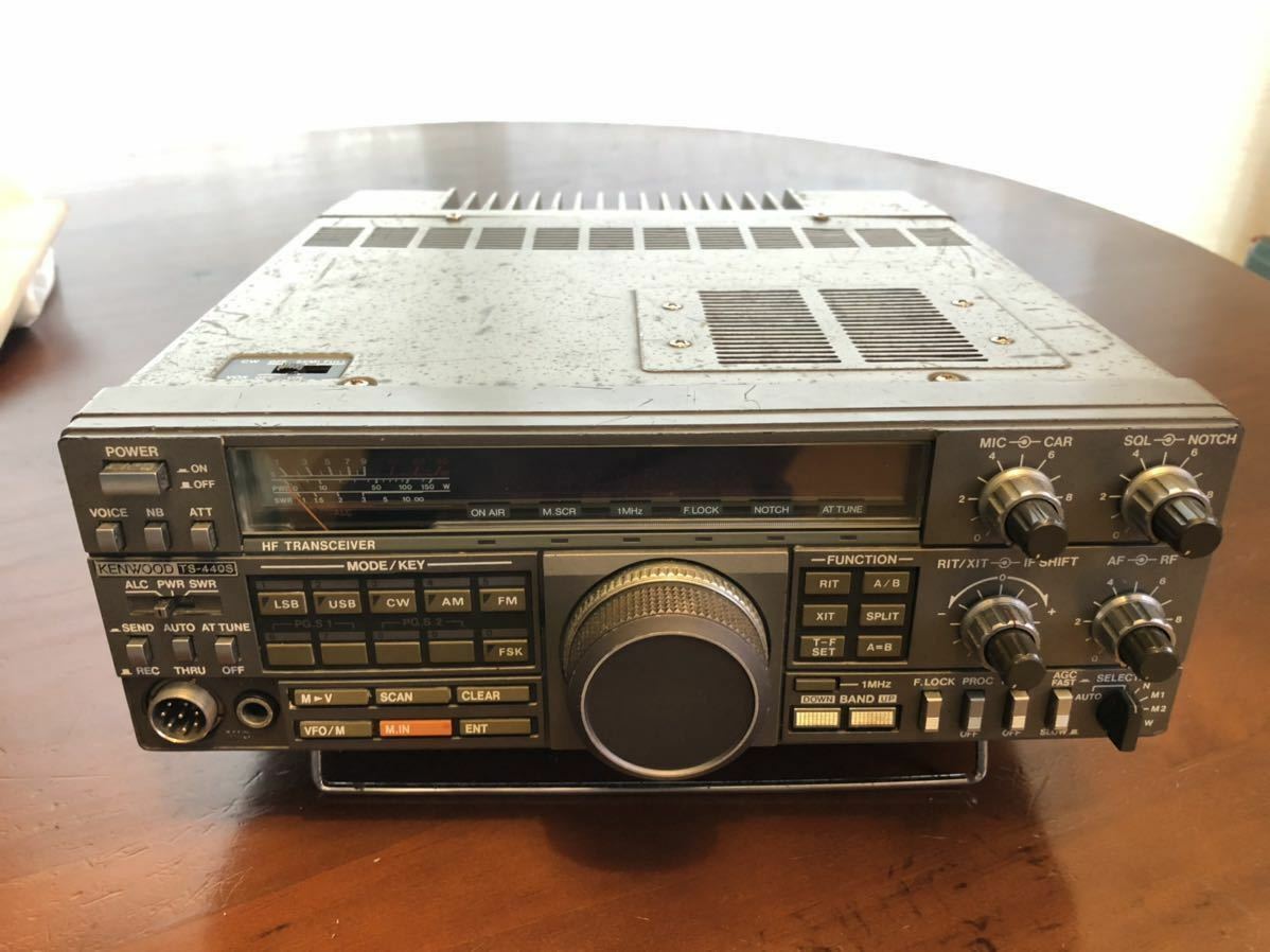 Kenwood TS-440S HAM Radio Transceiver 1.8MHz～30MHz Tested Free