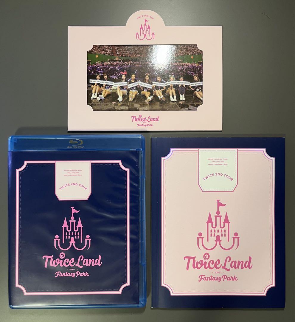 Twice 2nd Tour TWICELAND ZONE Fantasy Park Blu-ray 2 disc set JYP
