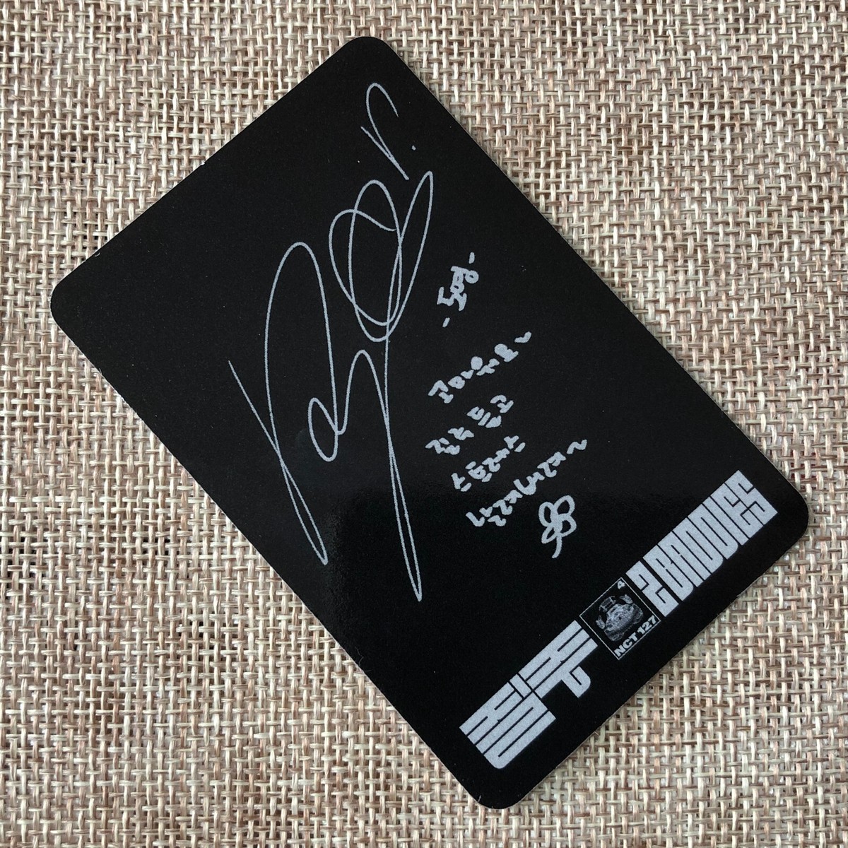 NCT 127 DOYOUNG #2 [ BADDIES ] Official Photocard, Digipack Ver