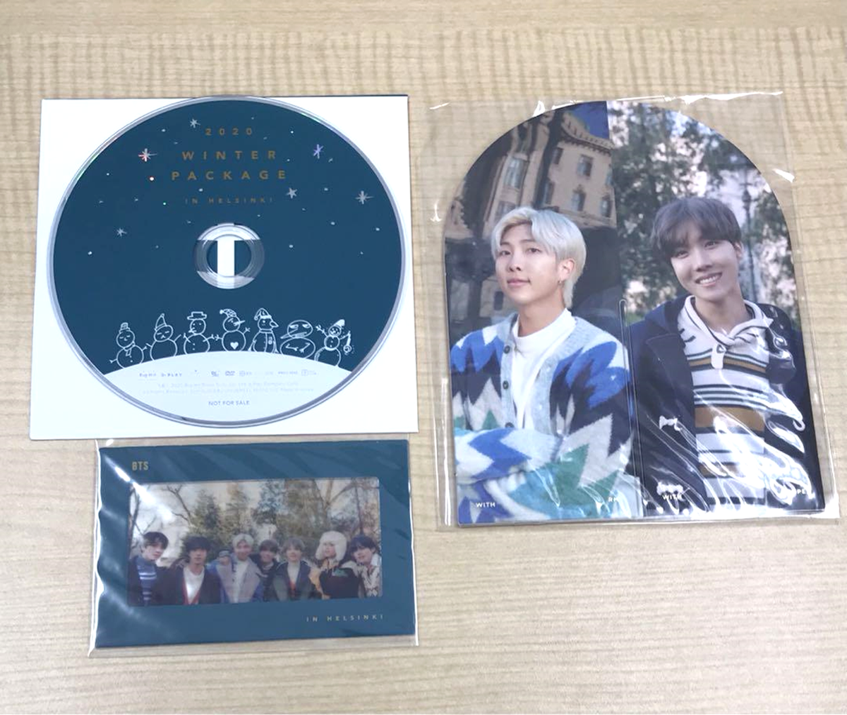 BTS 2020 Winter Package In Helsinki FULL SET Mini OFFICIAL Limited