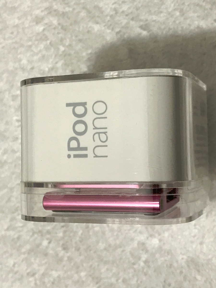 Apple iPod Nano 6th Generation Pink 8 GB MC692LL/A AAC WAV MP3