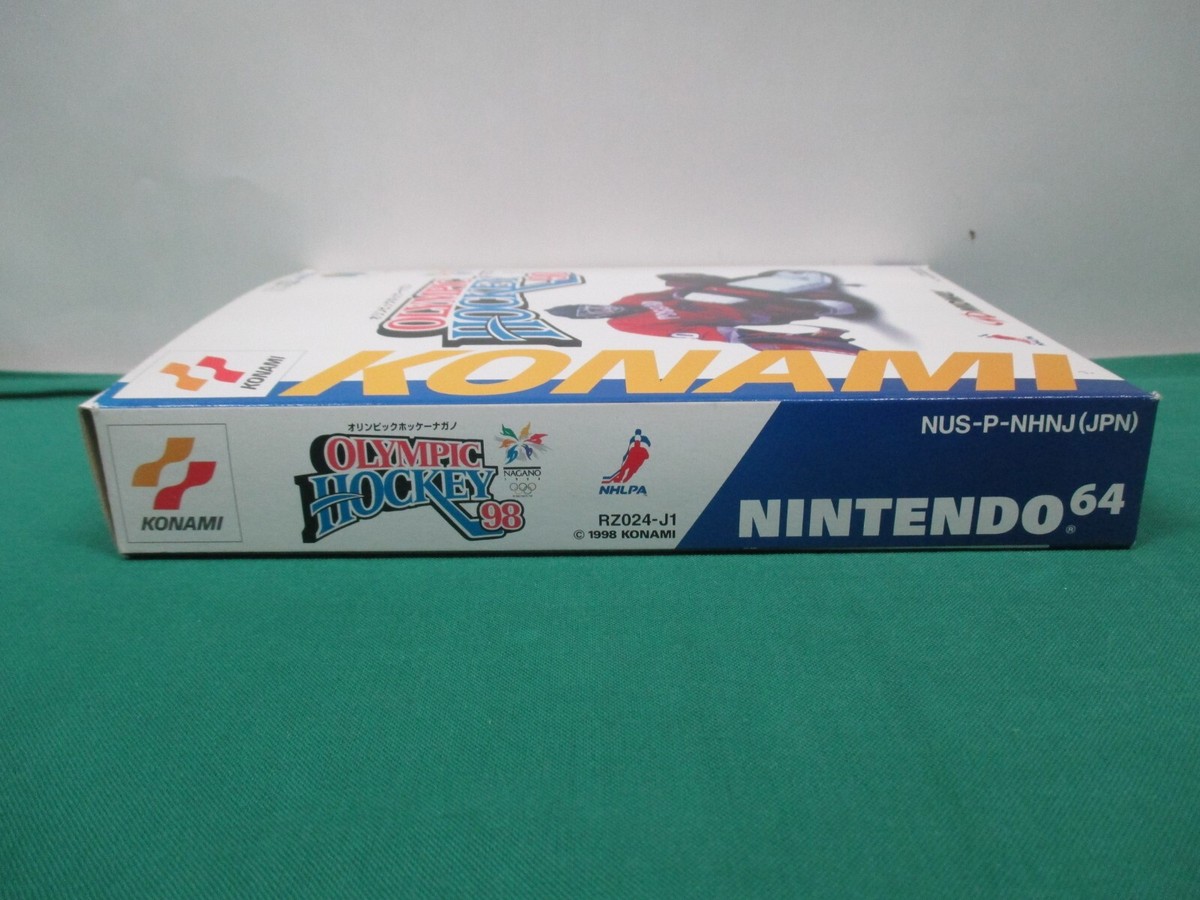 N64 - Olympic Hockey Nagano 98 - Nintendo 64, Japan. Sports Game