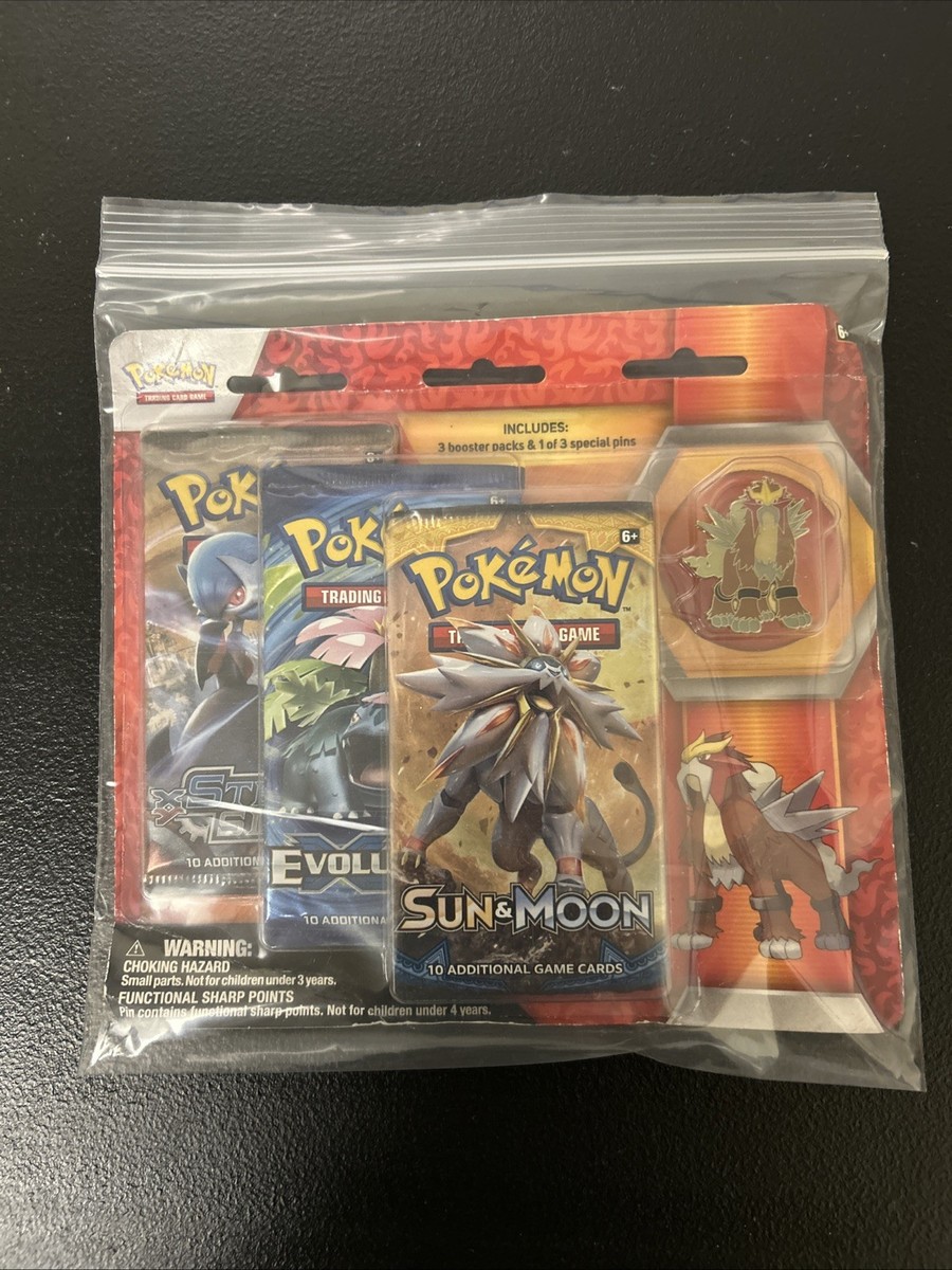 Pokémon Collector's Pin Blister Card Game - 29080295 (3 Pack) for
