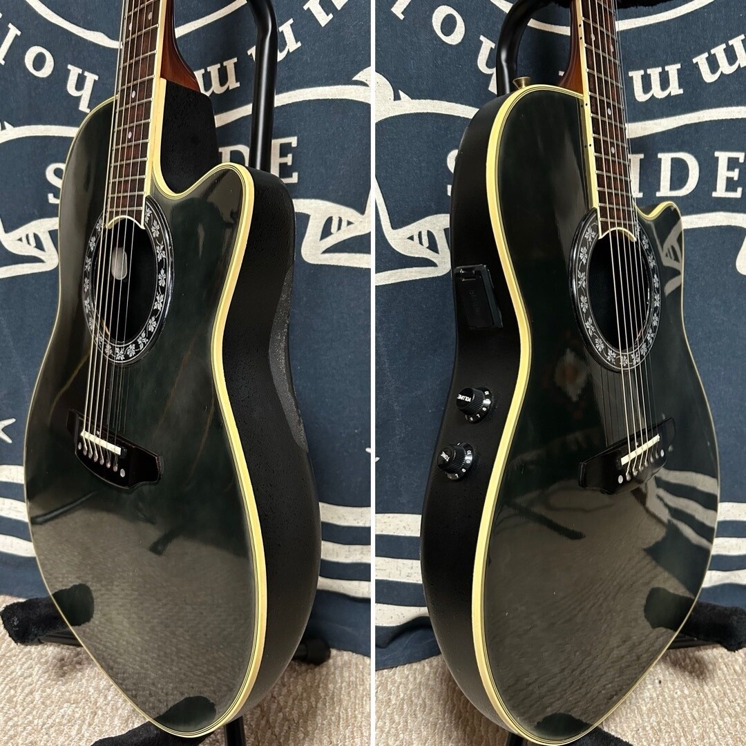 Tornado アコースティックギター ブラック カバー&弦付き&ピック