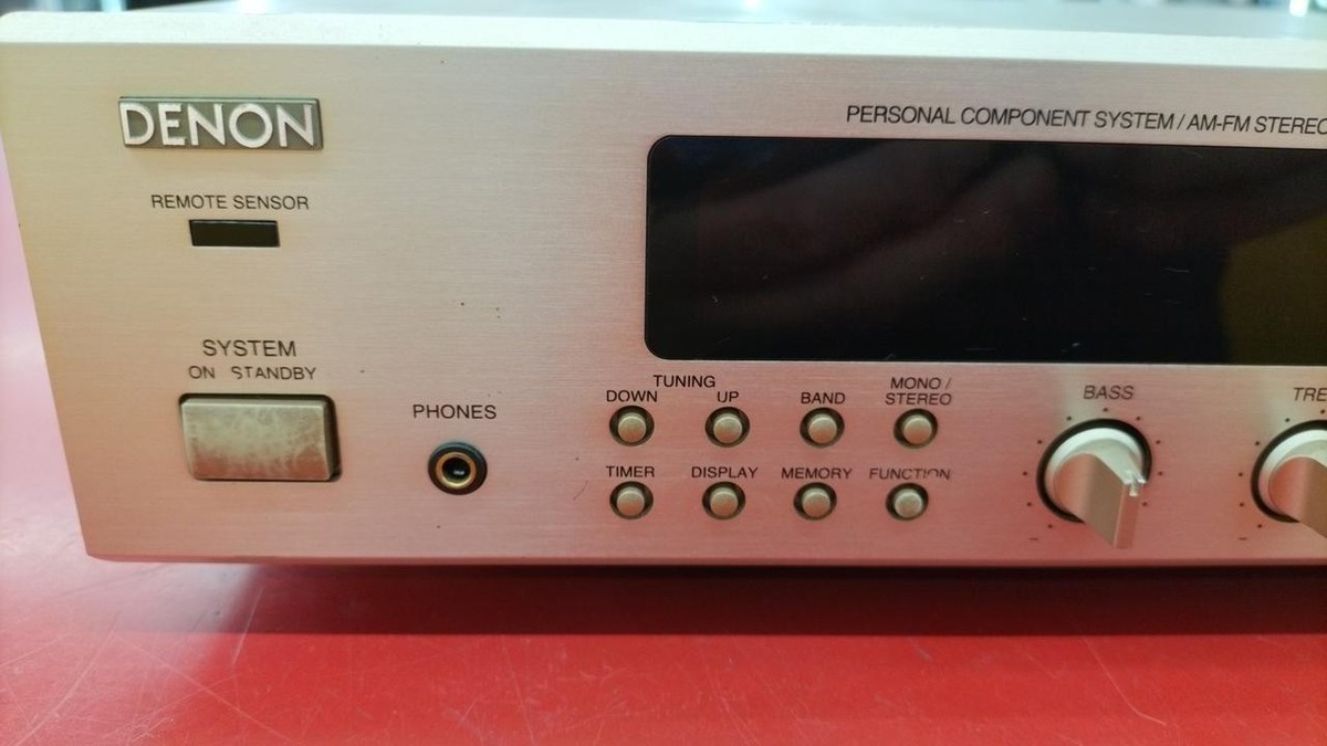 Used Denon DRA-F100 AM FM Stereo Receiver Personal Component