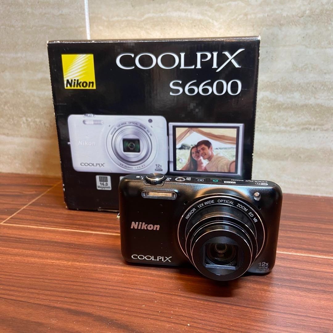 Nikon COOLPIX S6900 16.0MP Digital Camera - Black for sale online