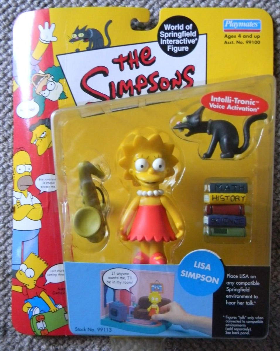 SIMPSONS : LISA SIMPSON : SERIES 1 : INTELLI-TRONIC) : 2000