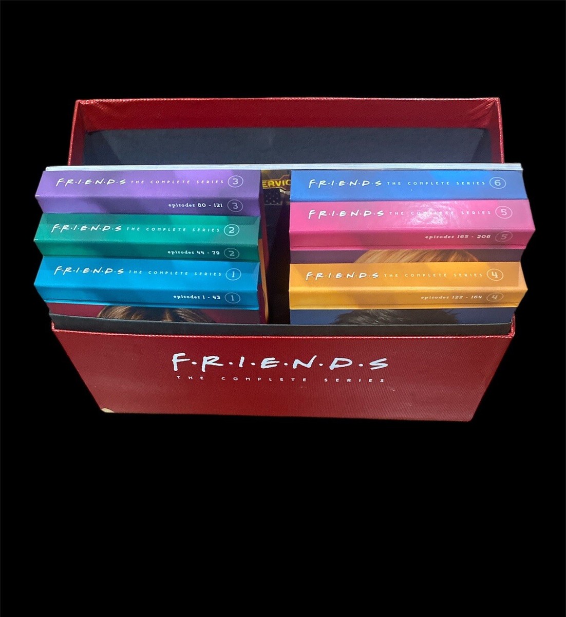 Friends:The Complete Series TV Show DVD Red Box Set 40 Disks with