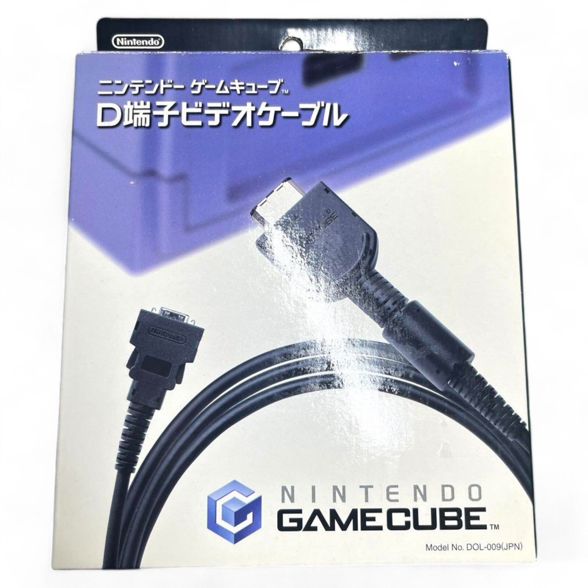 NINTENDO GameCube D Terminal Component Video Cable DOL-009 Tested