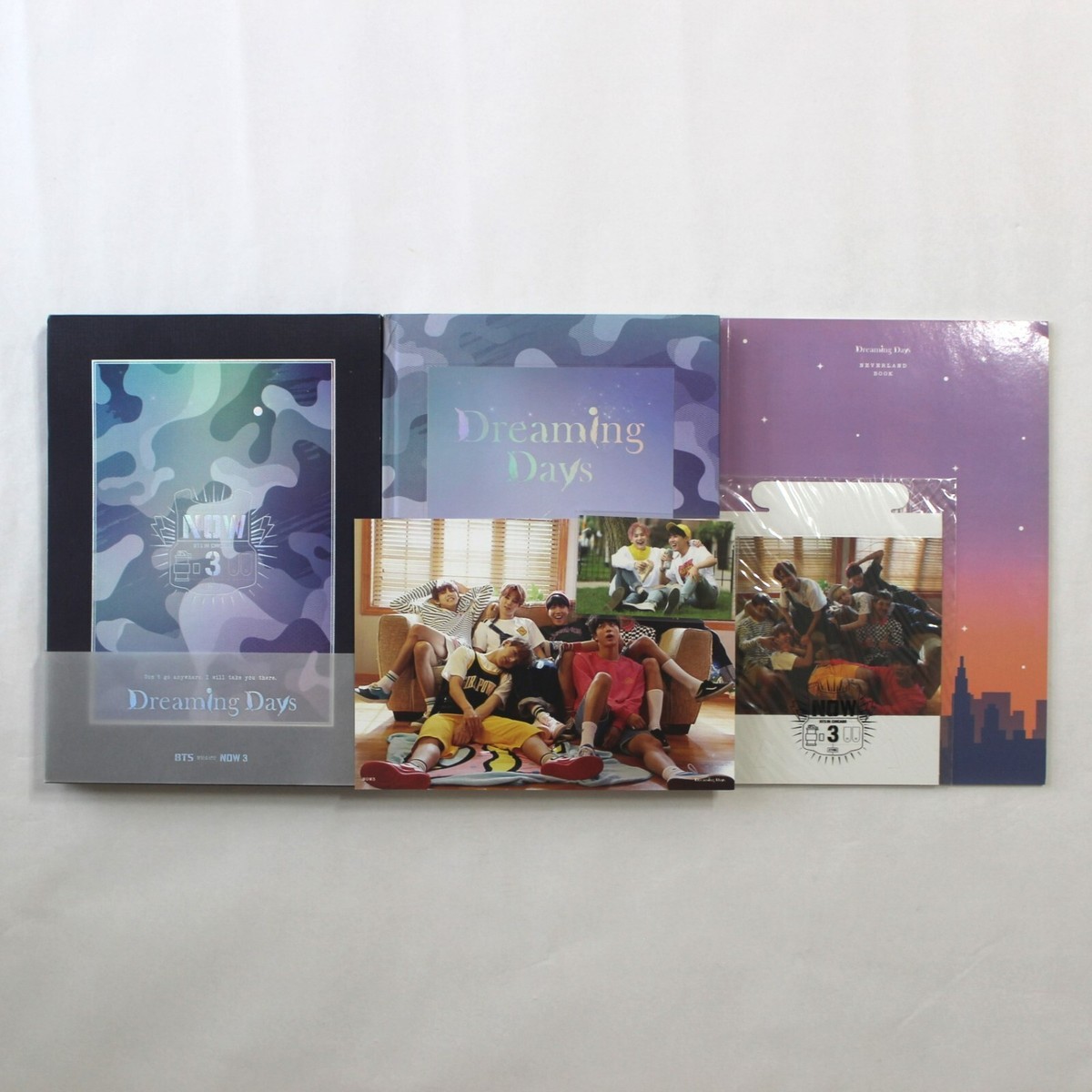 BTS Official Now 3 In Chicago Dreaming Days DVD Full Set Suga J