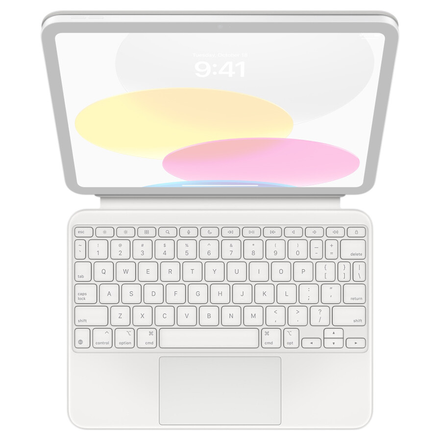 Apple Magic Keyboard Folio for iPad 10th Gen MQDP3LL/A (White) | eBay