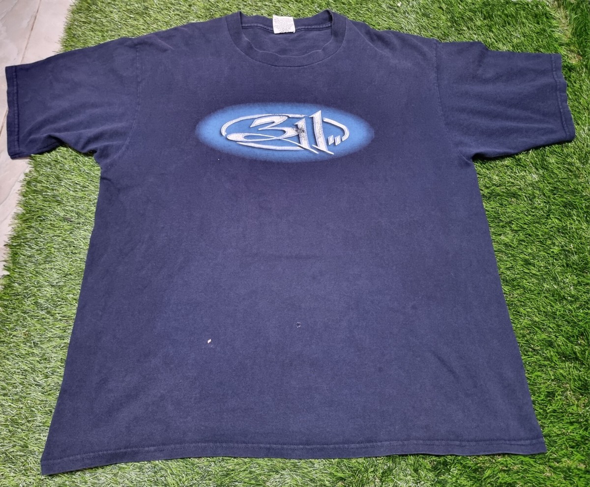 Rare Vintage 311 Shirt Self Titled Album Band Tee Size XL 90s | eBay
