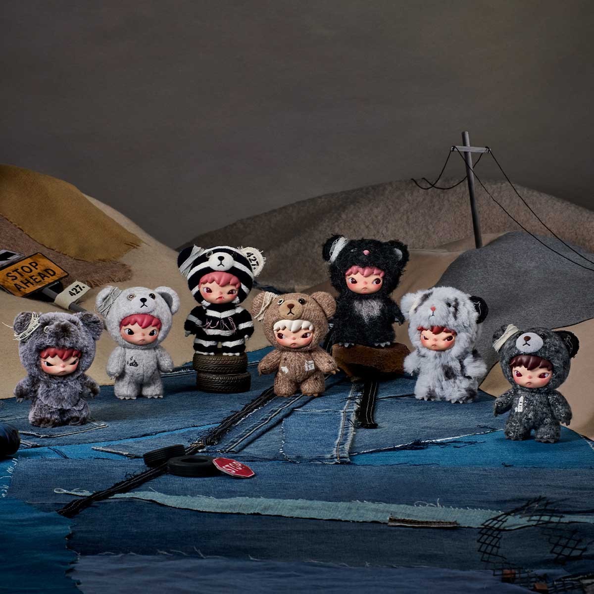 POP MART Hirono Road Journal Series-Plush Doll Pendant Blind Box