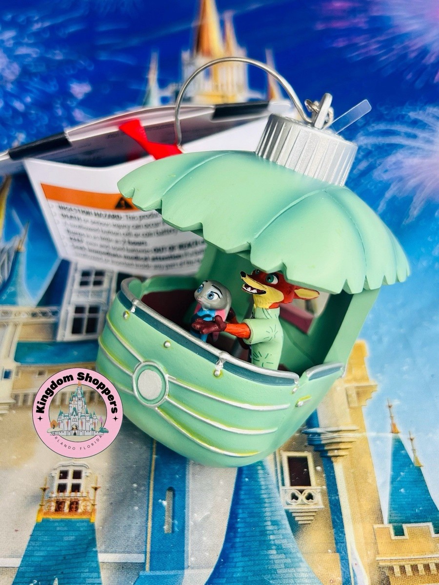 2025 Disney Parks Ornament Zootopia Nick Wilde & Judy Hopps