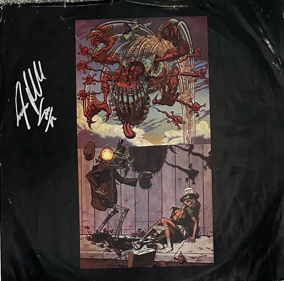 Steven Adler Signed Guns N Roses Autographed Appetite For